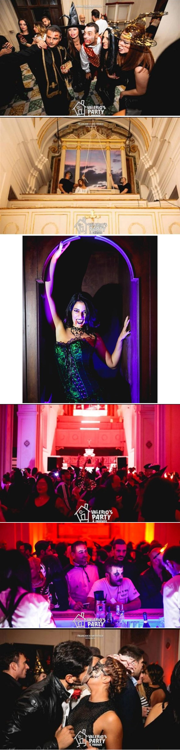 Turmoil over Halloween party in a Naples church